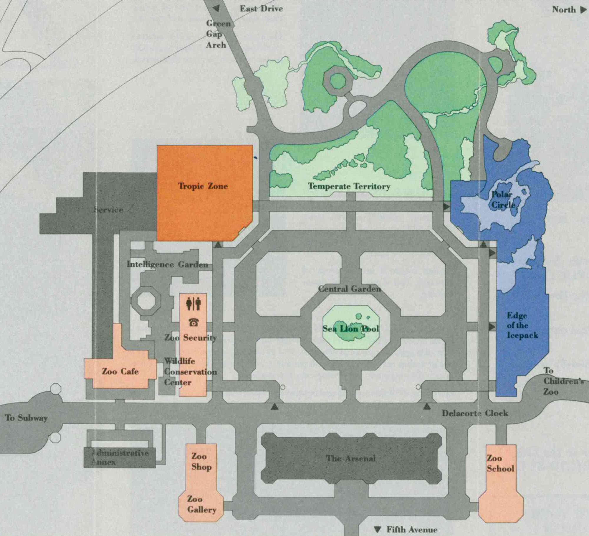 City plan New York City Autocad