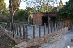 Ancienne installation des hippopotames