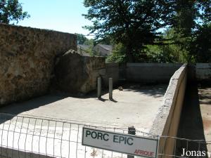 Enclos des porcs-épics