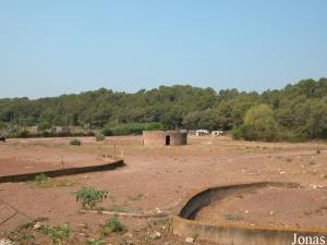 Ancien enclos et bâtiment des babouins