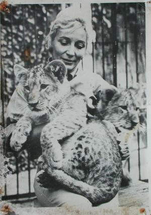 Madame Saint-Martin au Zoo de Marseille