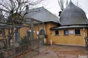 Bâtiment historique du Zoo de l'Orangerie