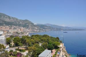 Vue sur la Principauté de Monaco