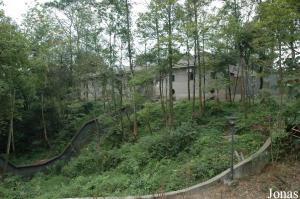Enclos du Panda breeding station