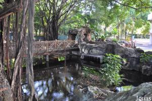 Structures de l'ancien Jurong Reptile Park