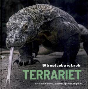 <strong>Terrariet, 50 ar med padder og krybdyr</strong>, Michael O. Jorgensen og Morten Jorgensen, Forlaget Ateles, 2023